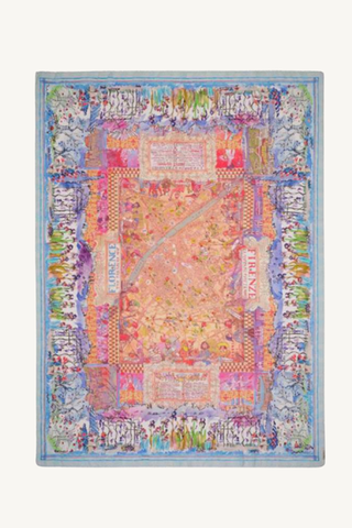 florence map scarf