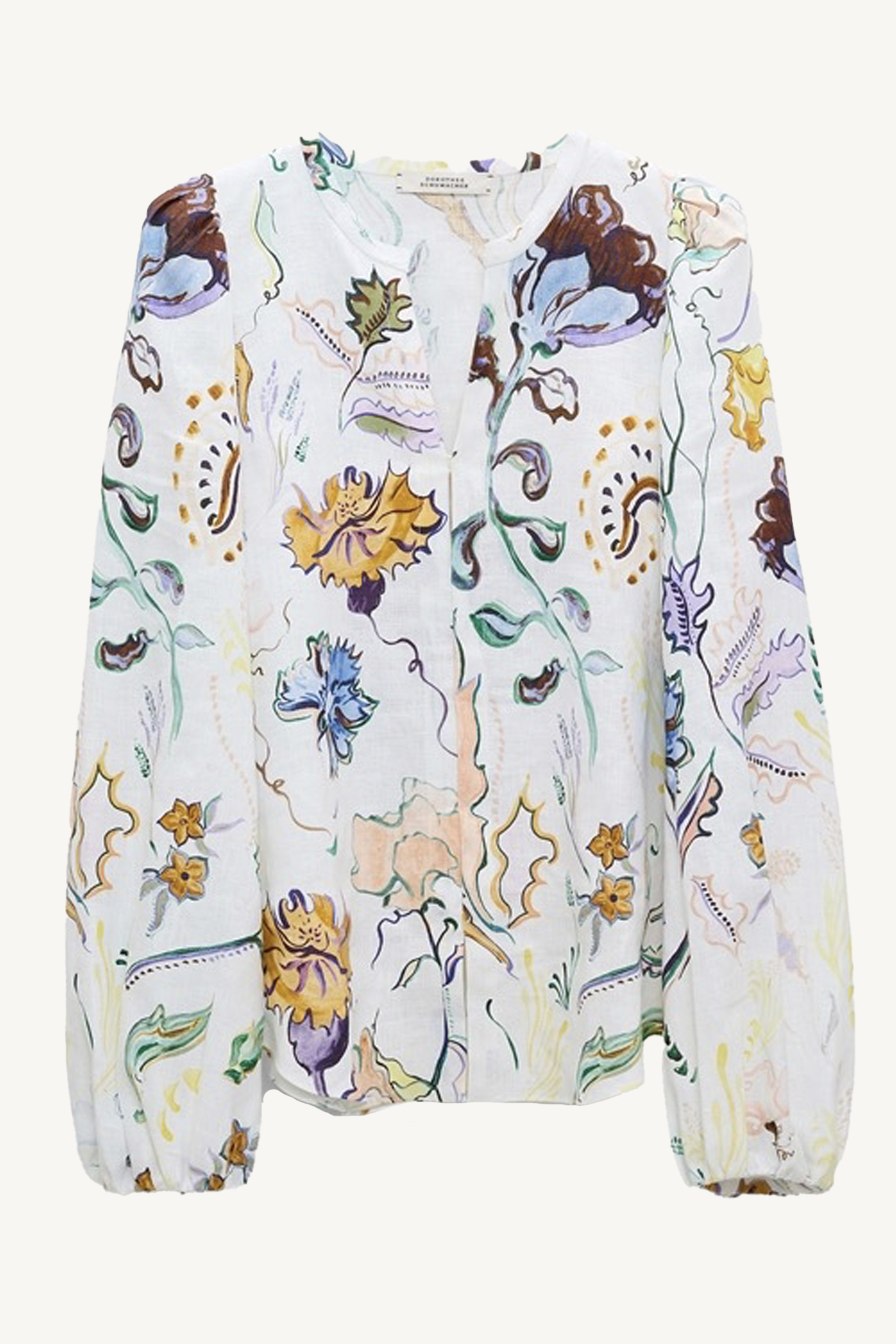 floral power blouse - wicked flower print