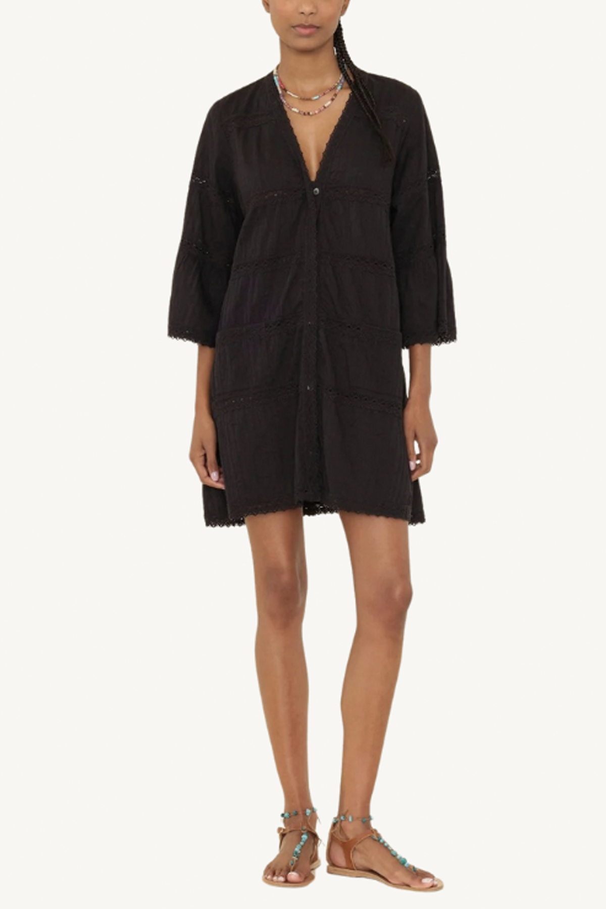 frida dress - black