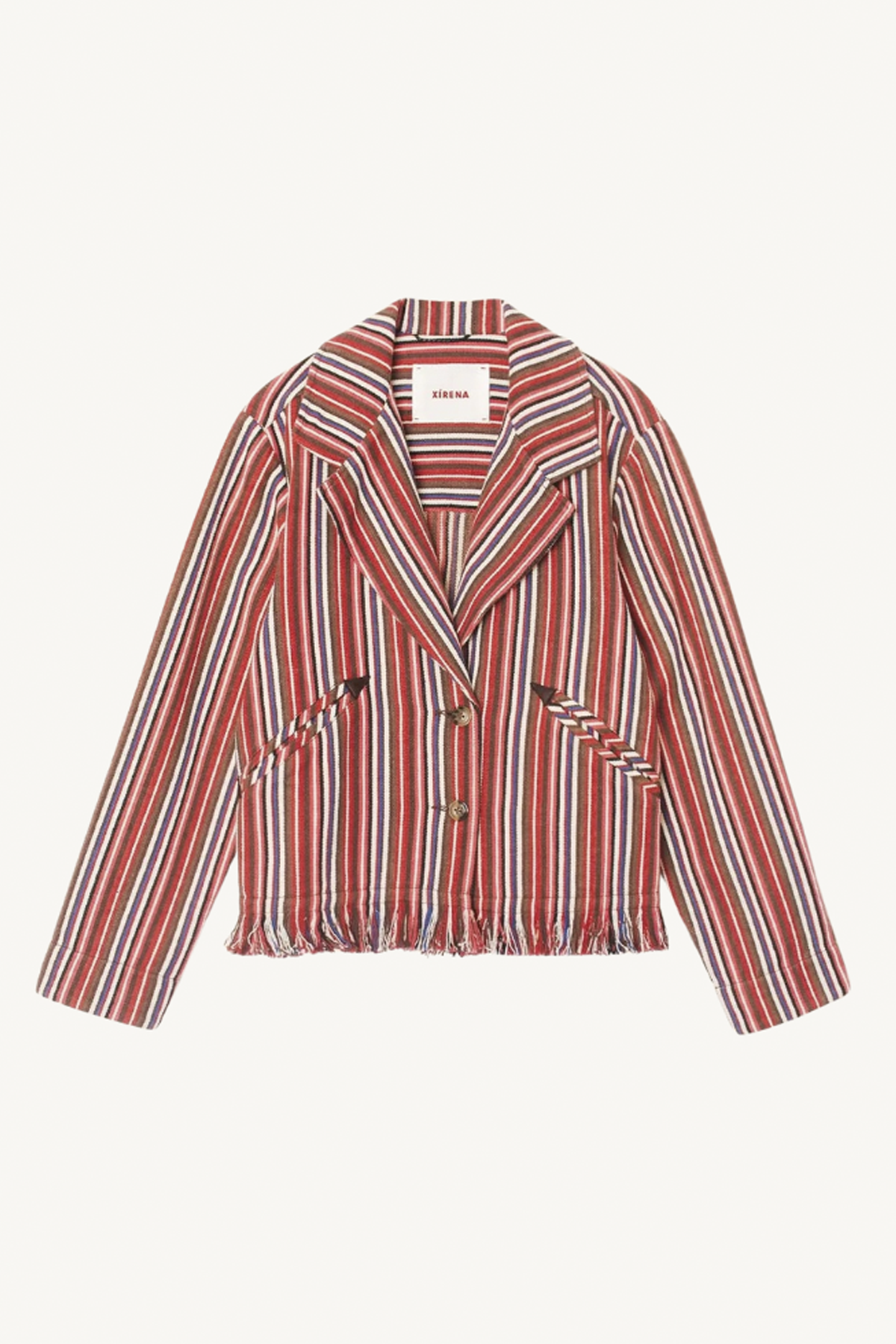 garett jacket - onyx stripe