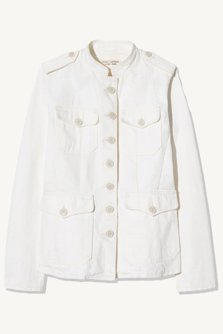 geraldine denim jacket - cream
