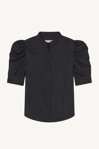 gillian top - navy multi