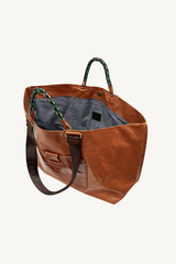 grande bateau tote - camel new look