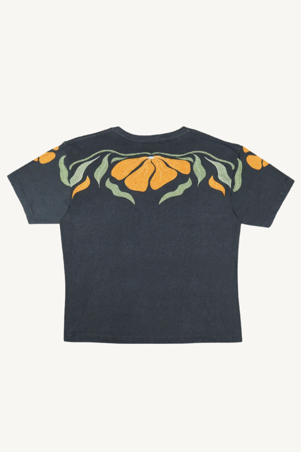 bloom t-shirt - dark grey