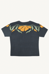 bloom t-shirt - dark grey