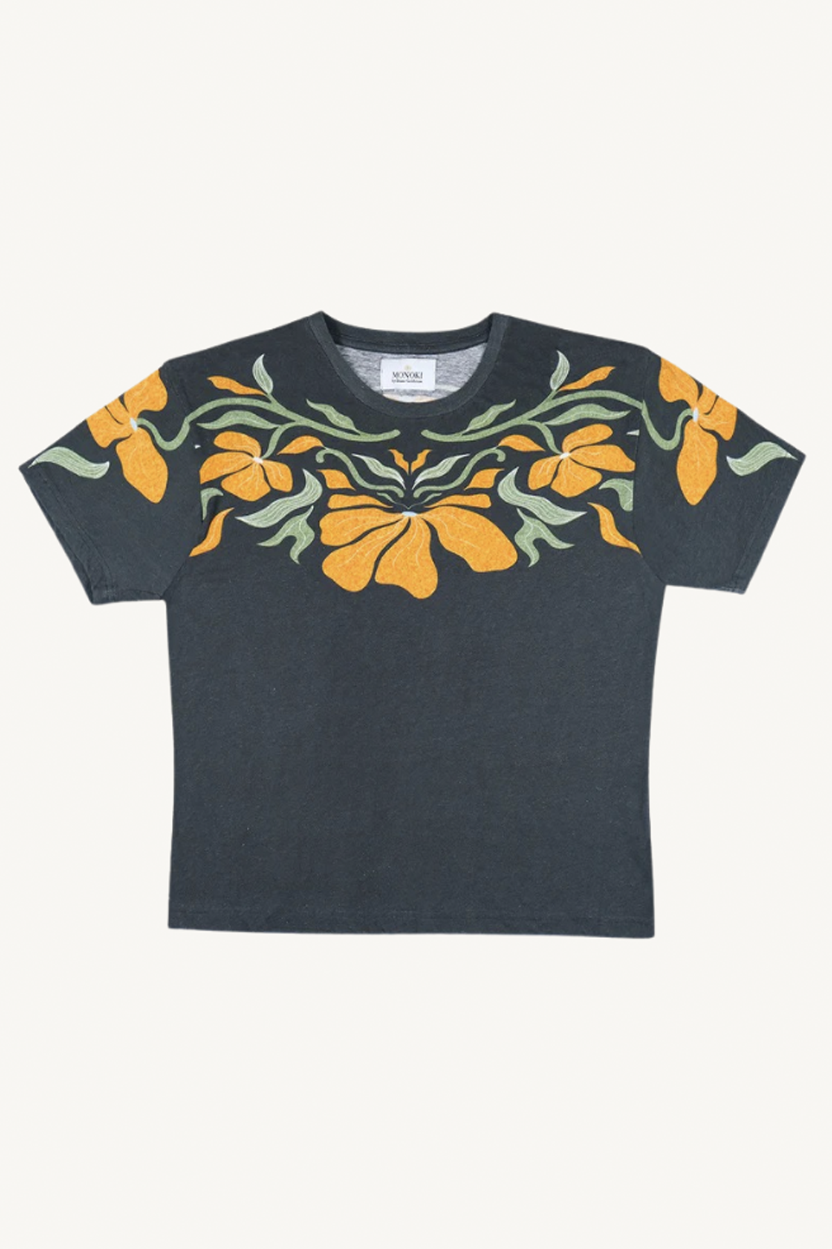 bloom t-shirt - dark grey