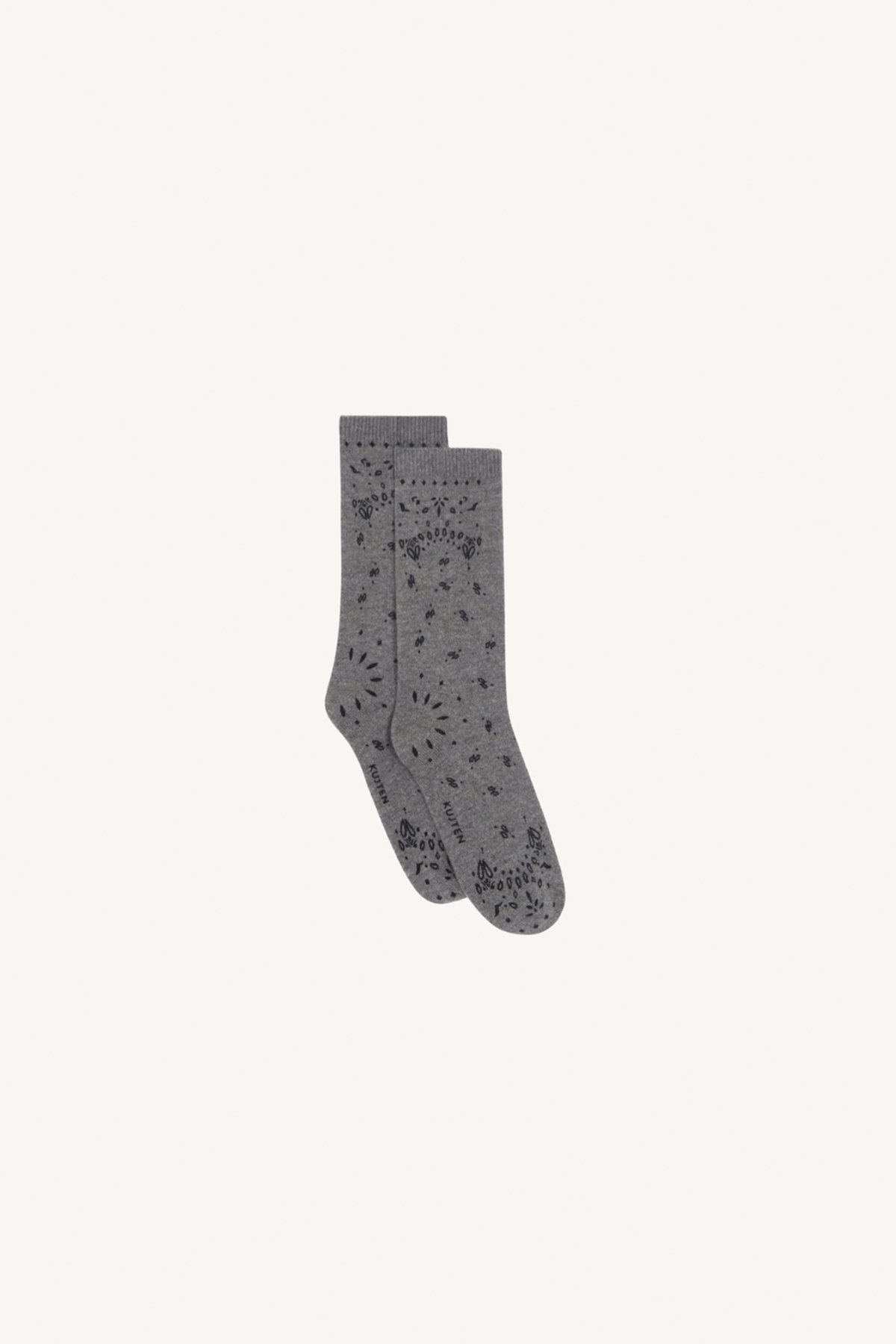 sig bandana socks - taupe