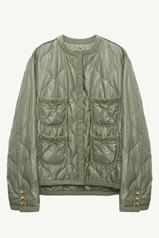 cozy coolness jacket - medium green