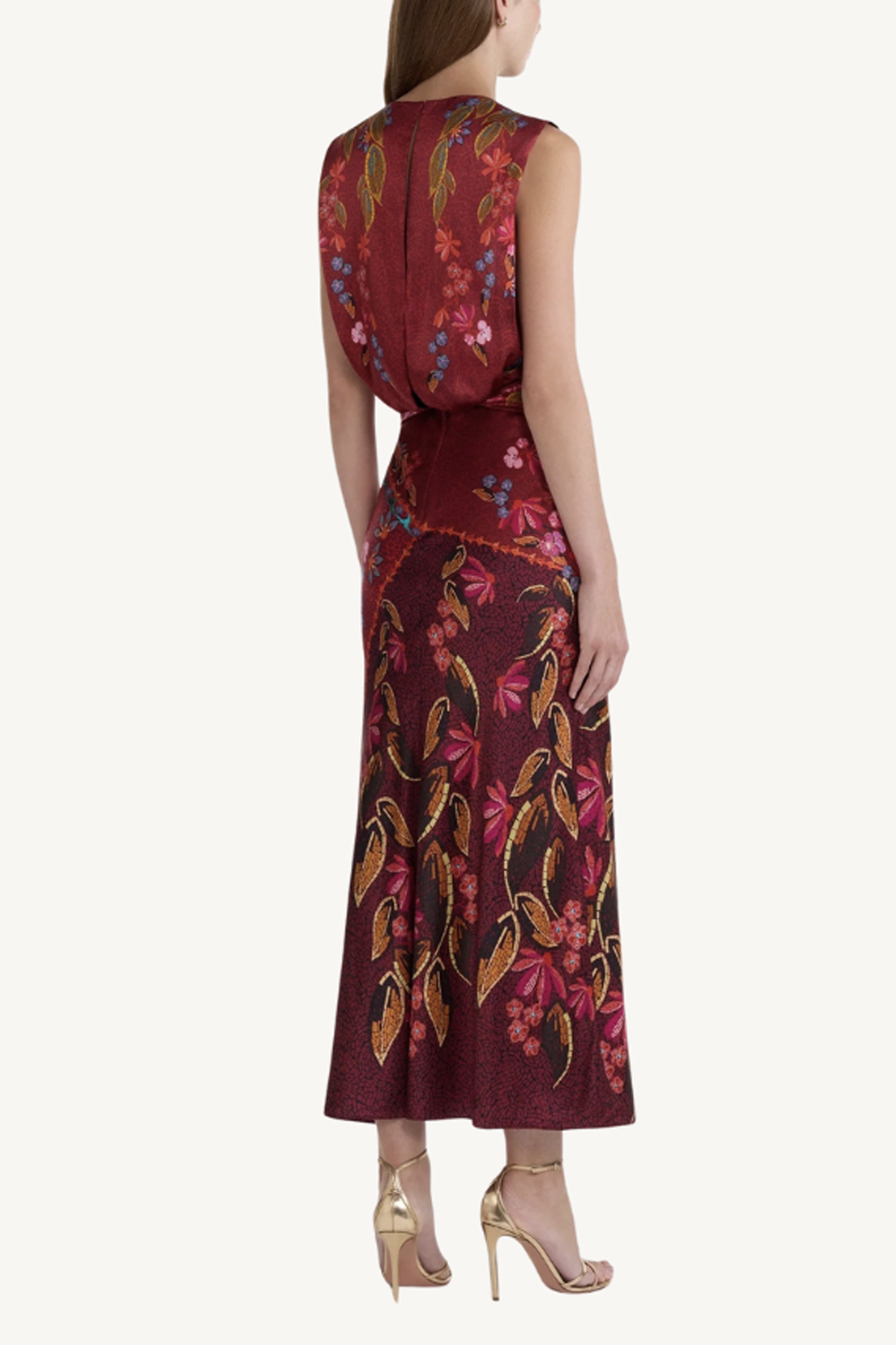 gwen dress - garnett terrazzo placement