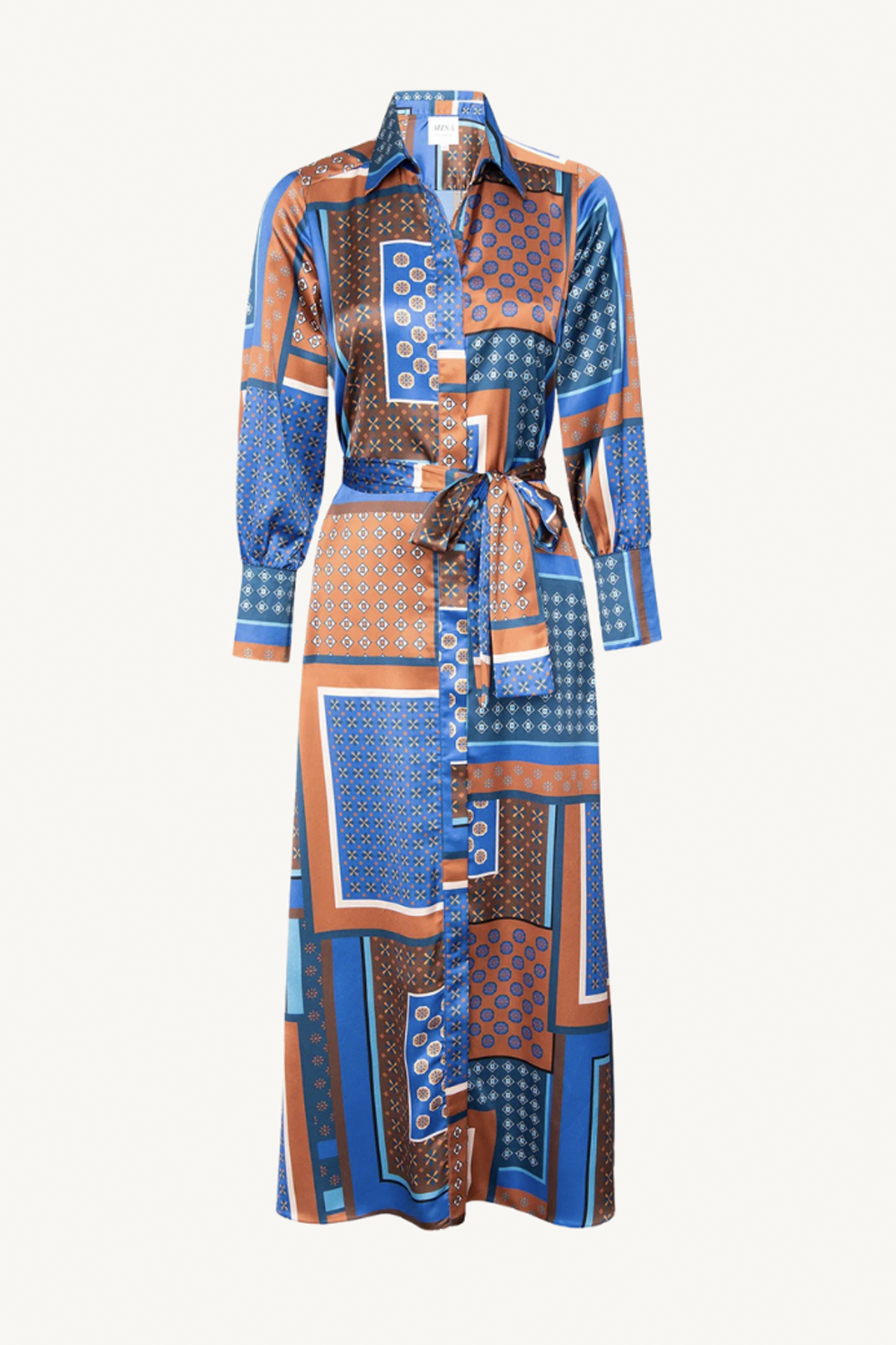 herminia dress - tile patchwork