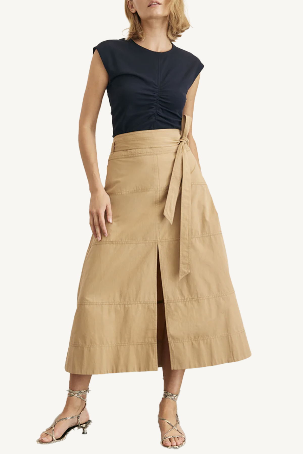 hudson skirt - khaki