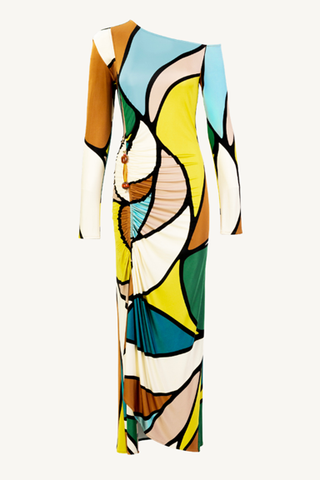 ilania dress - abstract print