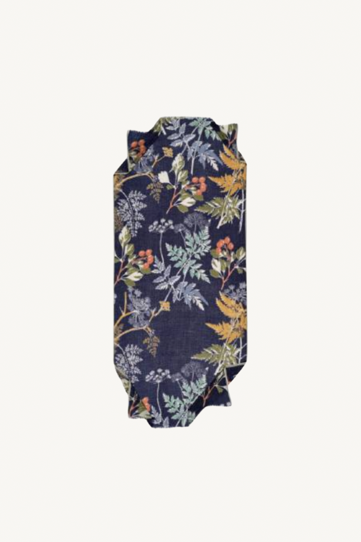 echarpe shawl - indigo floral