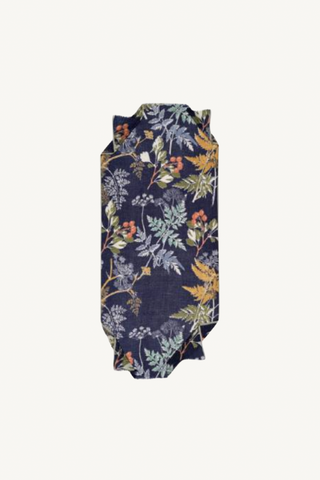 echarpe shawl - indigo floral