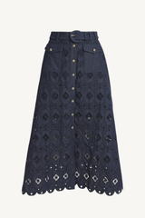 kali-b skirt - indigo briollette