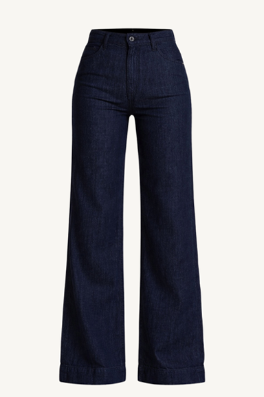 denim trouser - indigo