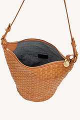 petite jeanne - natural woven checker