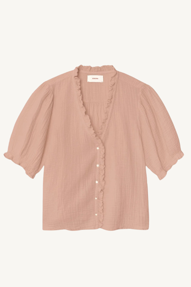 jenna shirt - ash brown
