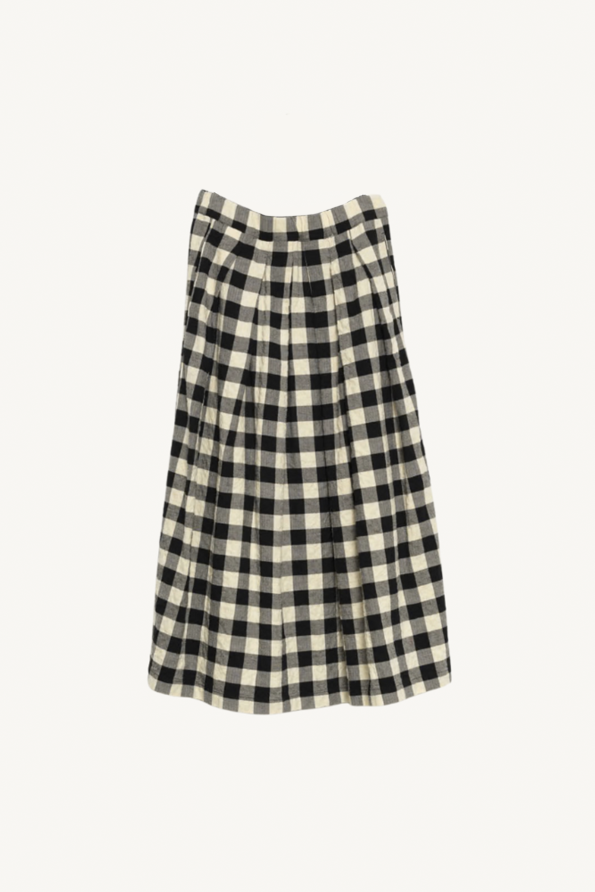 jules skirt - black/white check