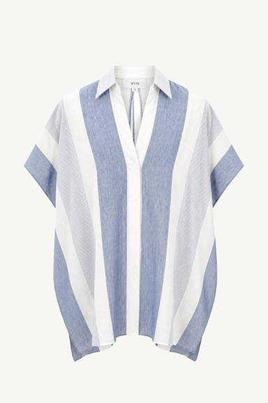 seaside kaftan - stripe multi