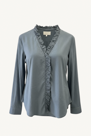 kayde shirt - steely blue