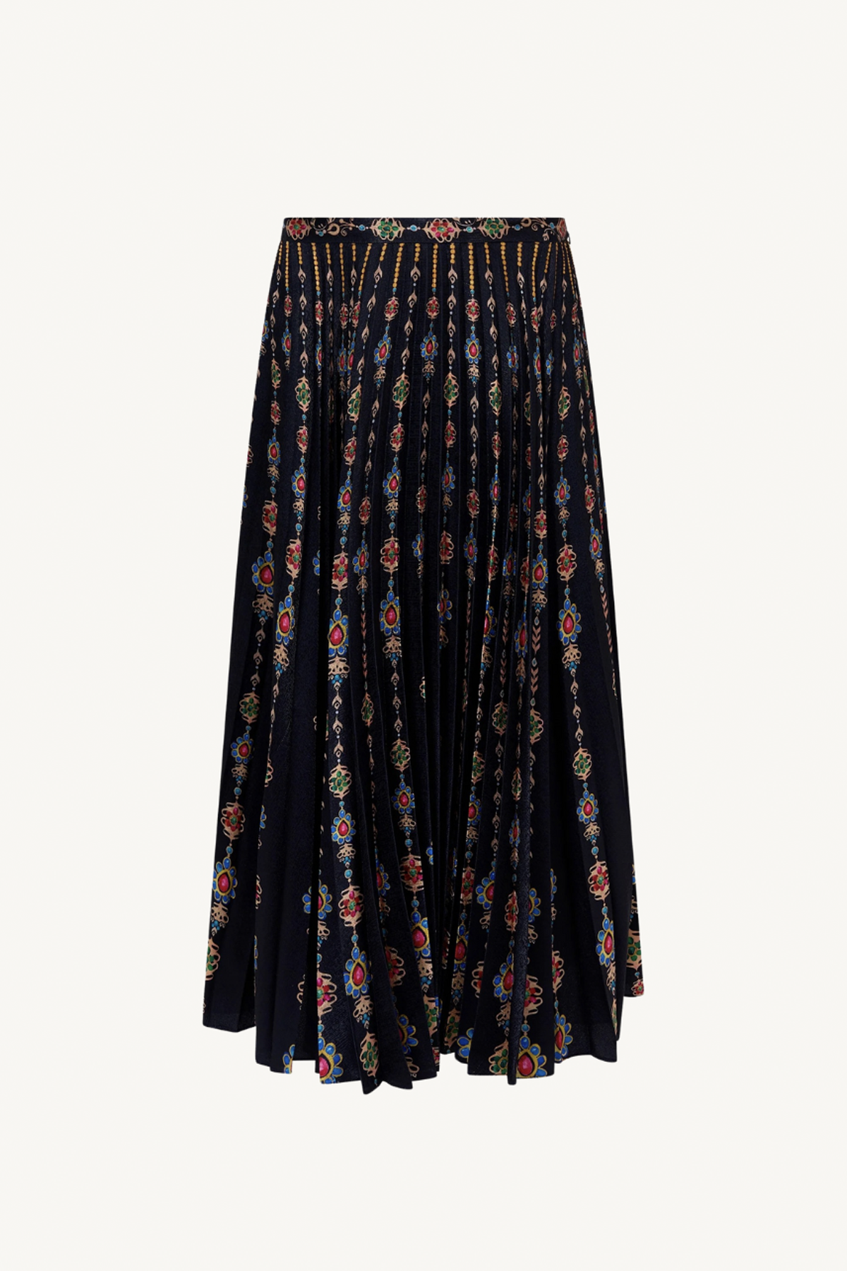 kim skirt - pendant stripe