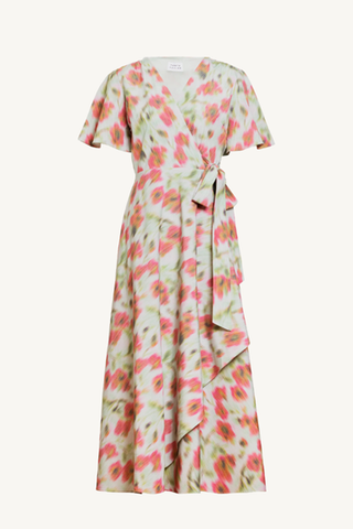 klaire dress - pistachio multi