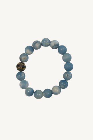 larimar beaded bracelet