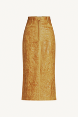 layan skirt - mustard