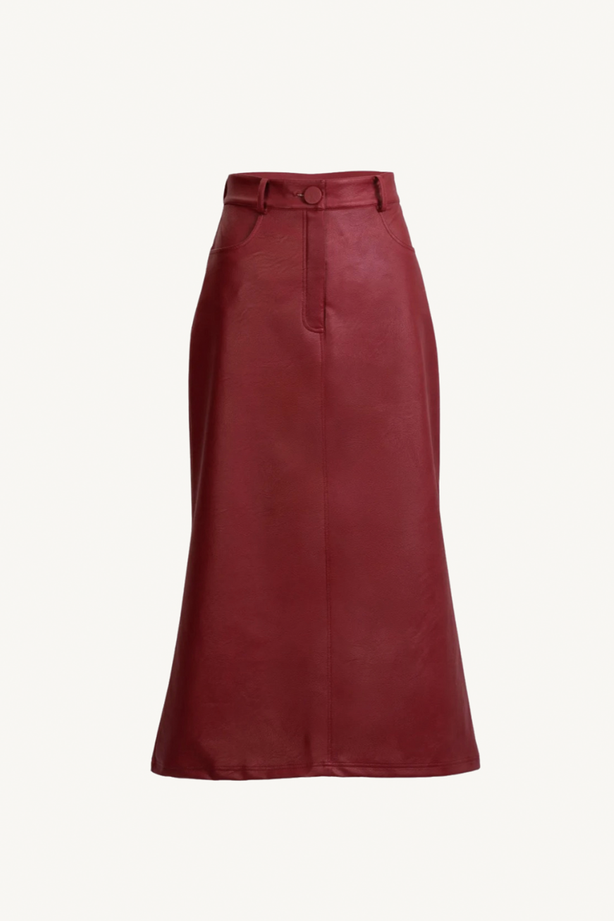 layan skirt - brick red