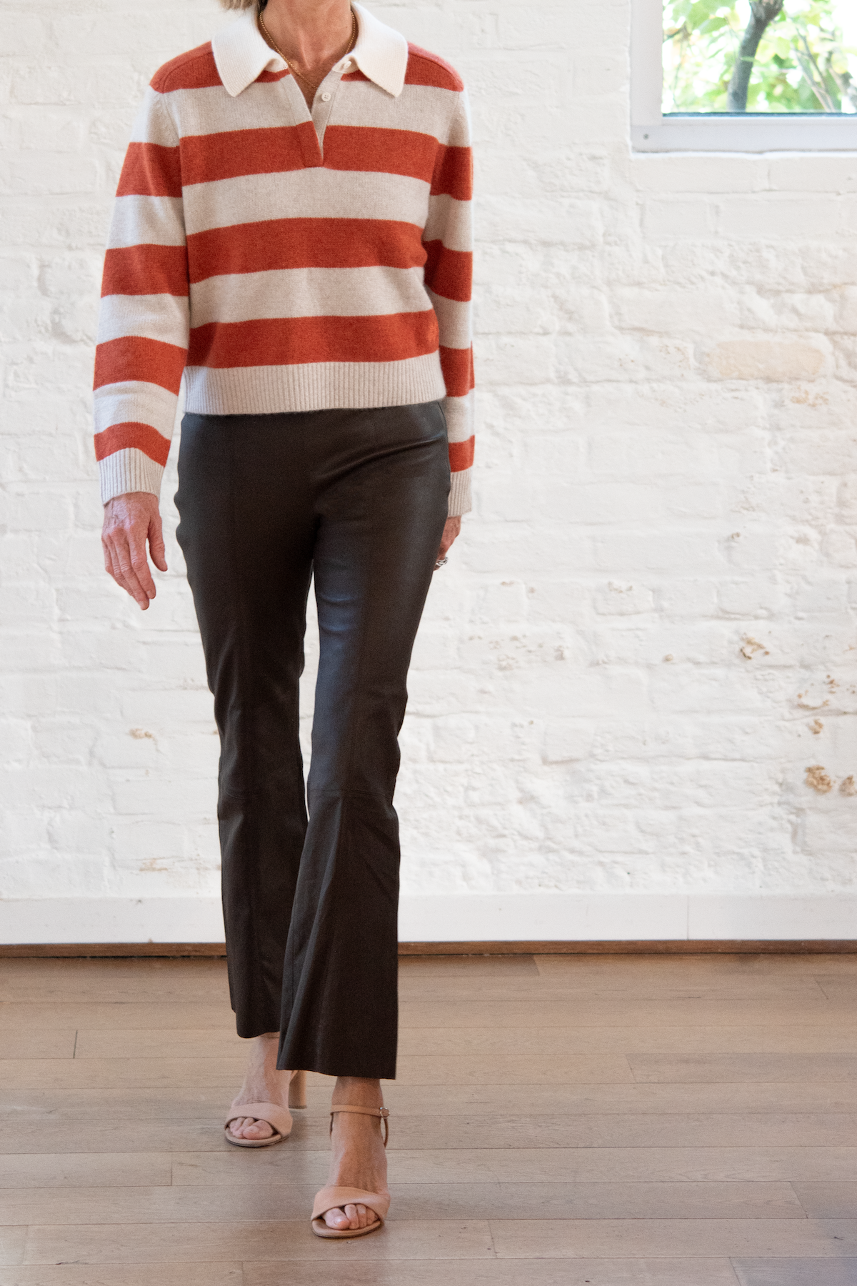 ankle flare pant - americano