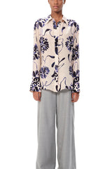 lerma eloise shirt - ecru print