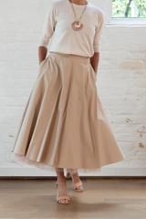 refined essentials pullover - ivory