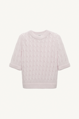 sheer softness pullover - light rose