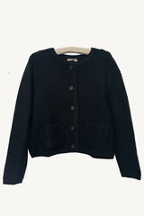 jackie cardigan - black