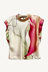 lucy top - divine marble