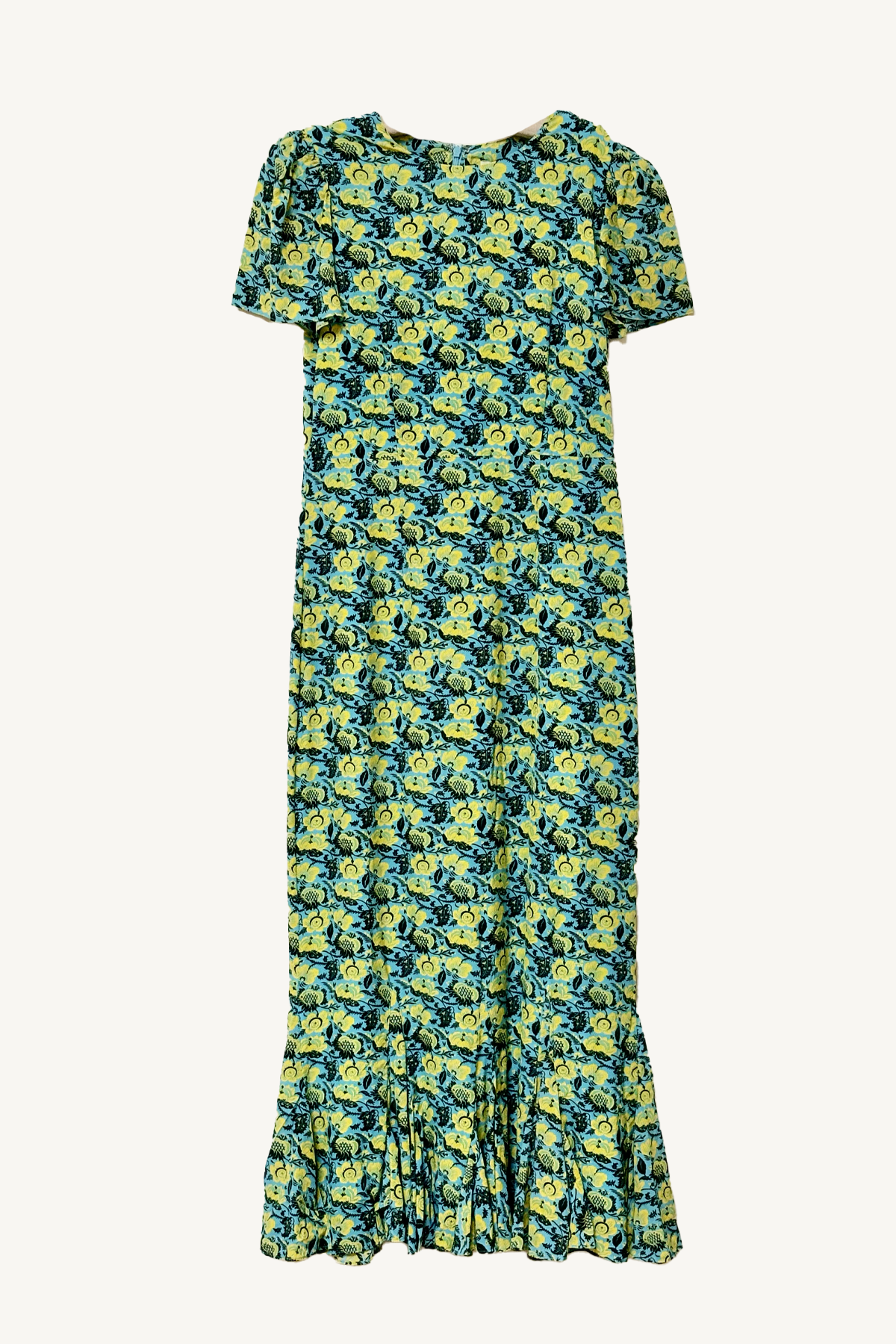 lulani dress - blue rio floral