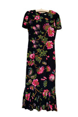 lulani dress - ink morlaix print