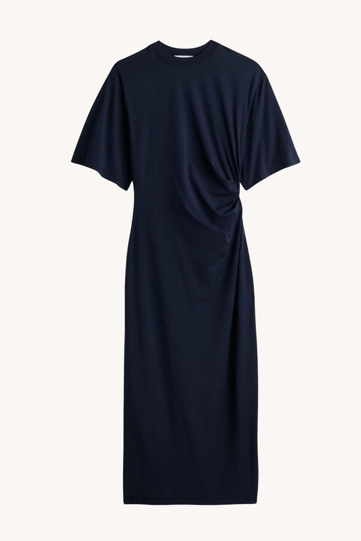 luna cinched maxi dress - navy