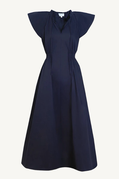 ivana dress - maritime blue