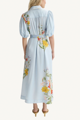 marley dress - powder fleur