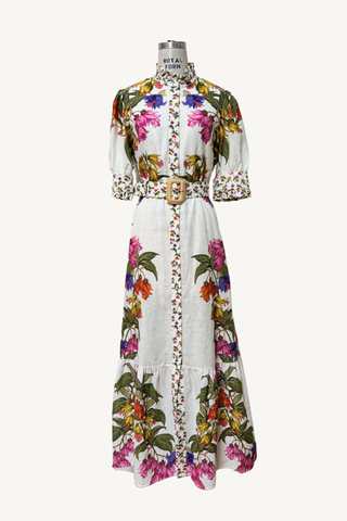marni dress - magnifica white placement