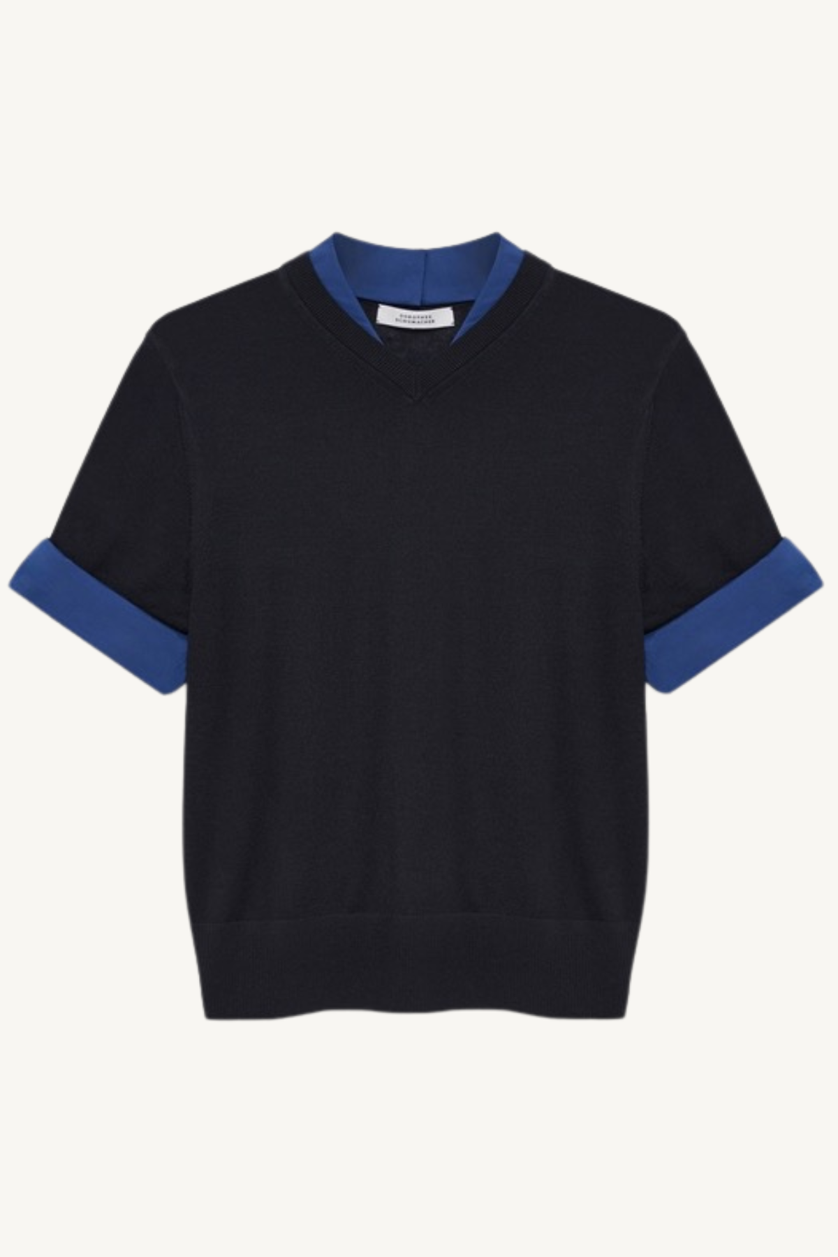 chic merino pullover - ink and midnight