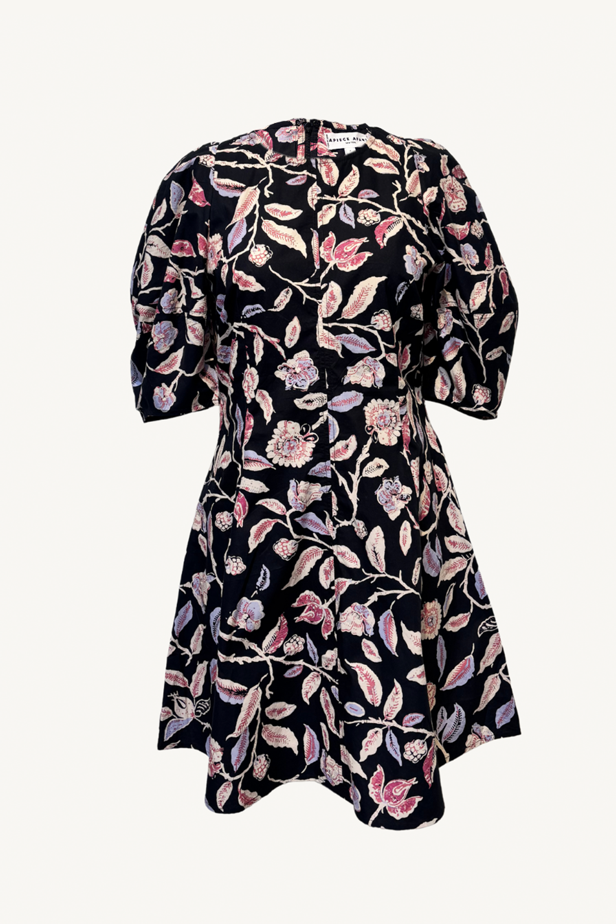 bettina mini dress- garden floral midnight