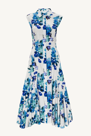 charlotte dress - blurred bouquet