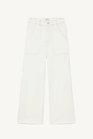 modern pocket wide - white