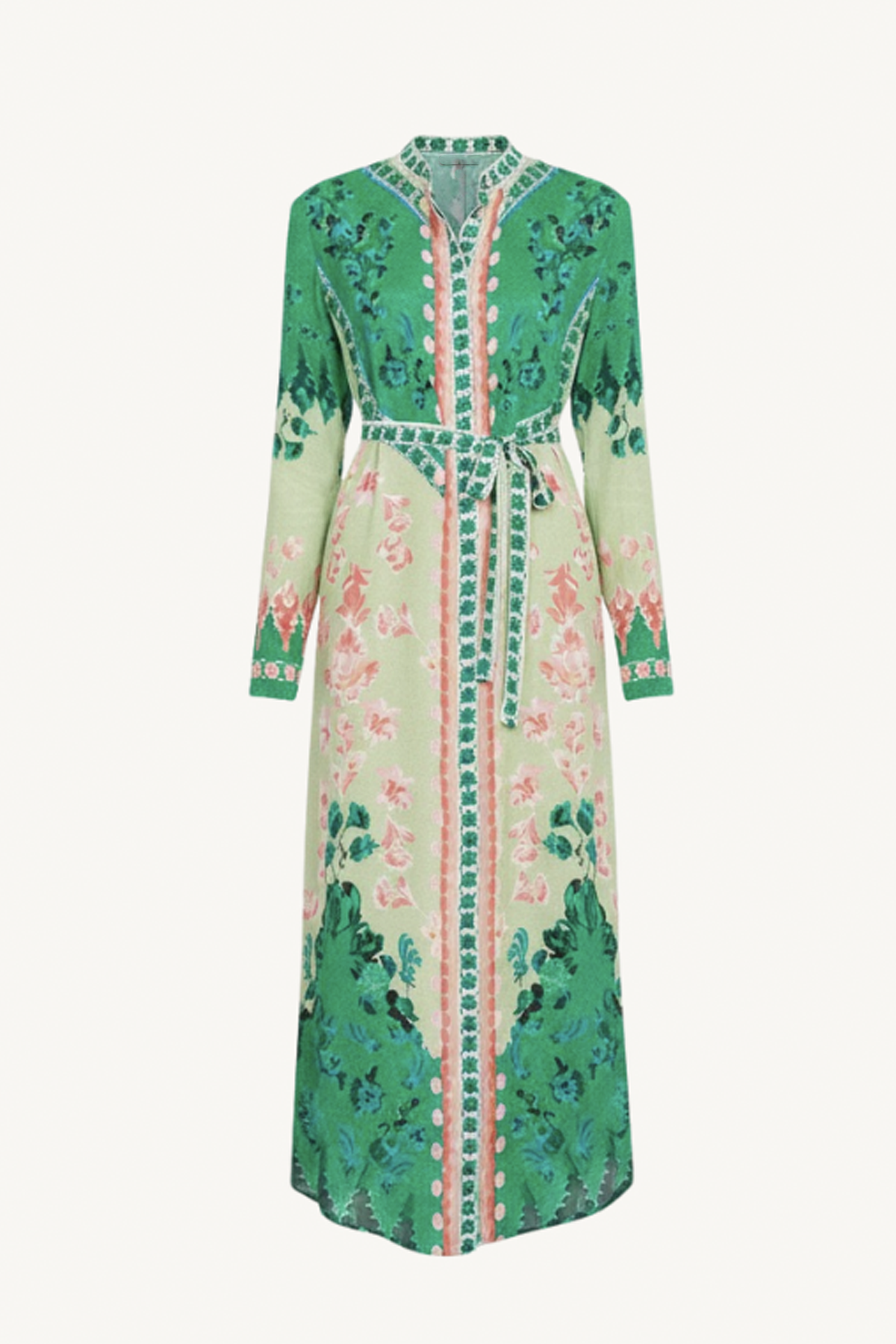 molly d dress - floral terrazzo placement