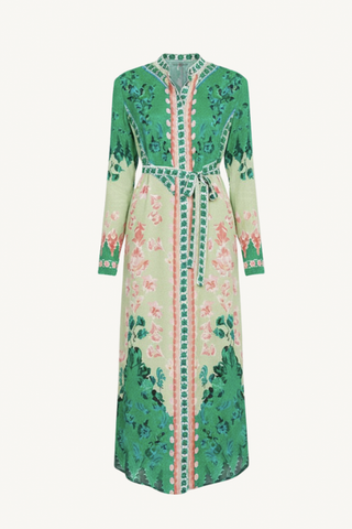 molly d dress - floral terrazzo placement