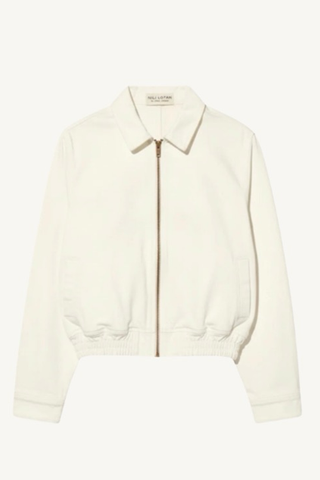 najac denim jacket - cream
