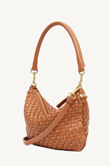 petit moyen messenger - natural woven